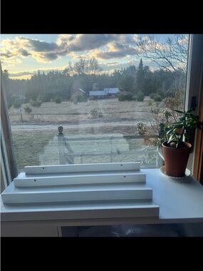 White 3 Pack Shelves